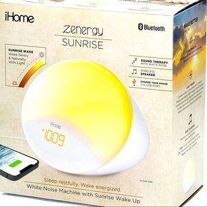 iHome Zenergy Sunrise Bedside Therapy Machine